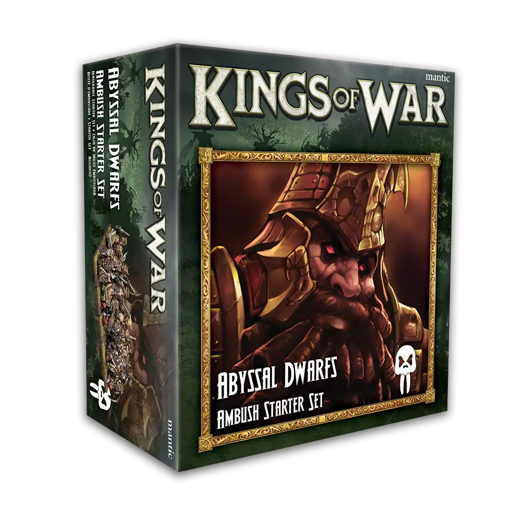 Kings of War: Abyssal Dwarf Ambush Starter Set