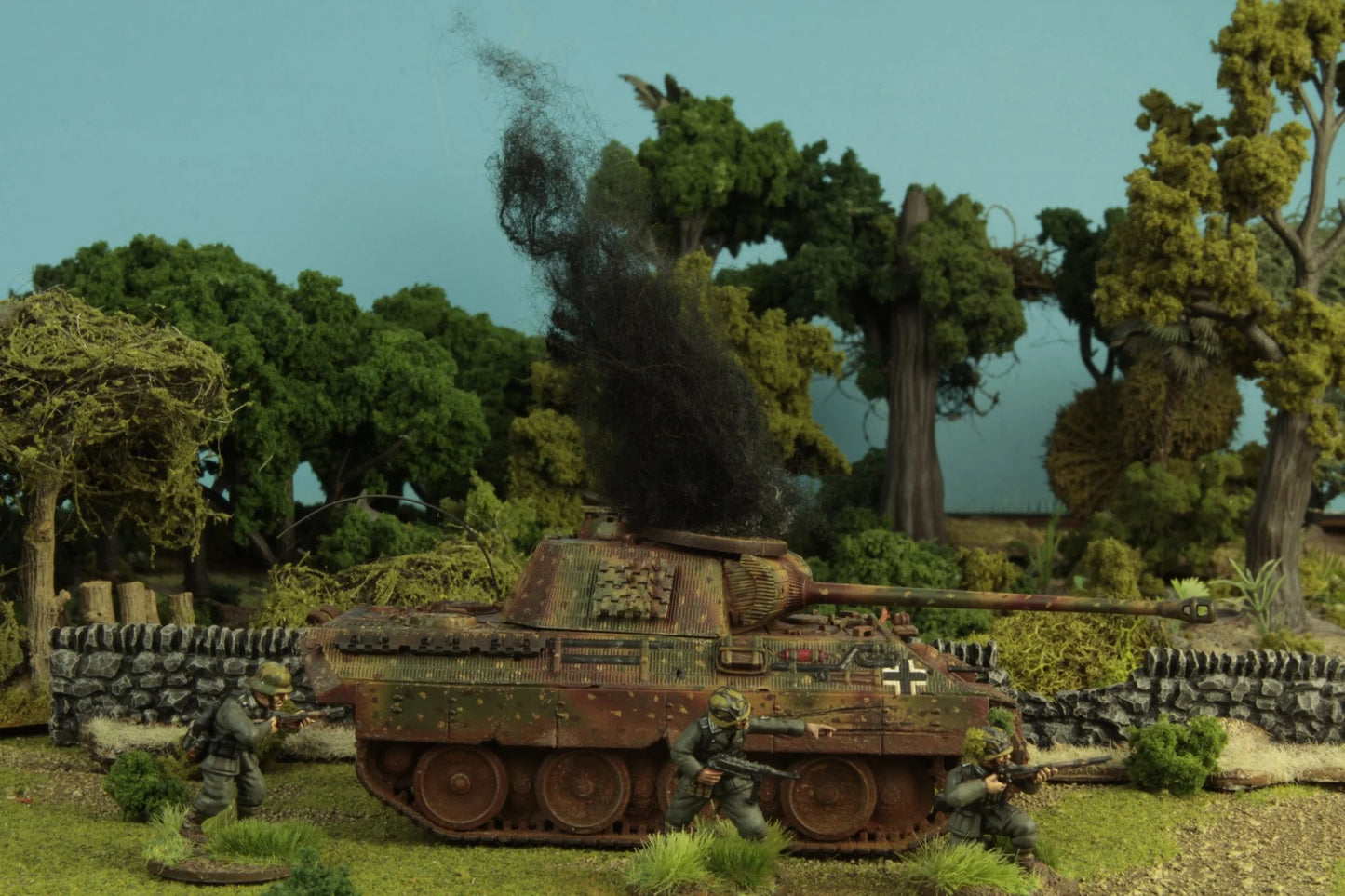 Bolt Action Tank Damage Markers