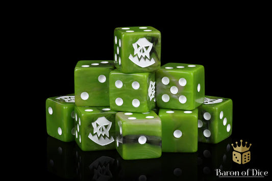 Baron of Dice: Orc Dice [Square Corner]