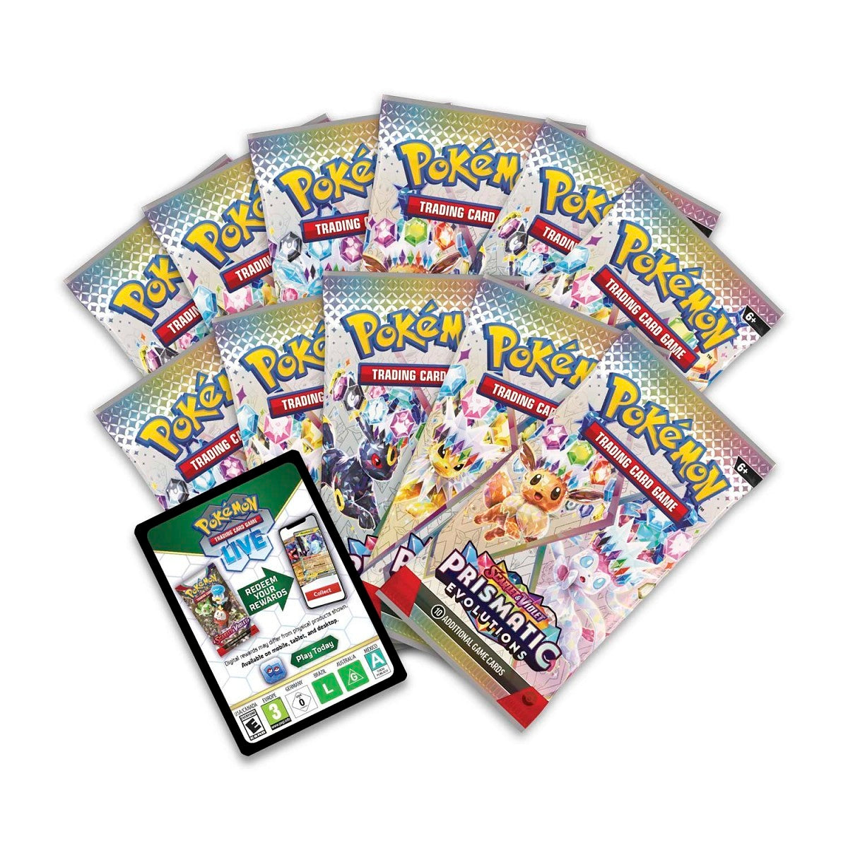 Pokemon Scarlet & Violet: Prismatic Evolutions Elite Trainer Box