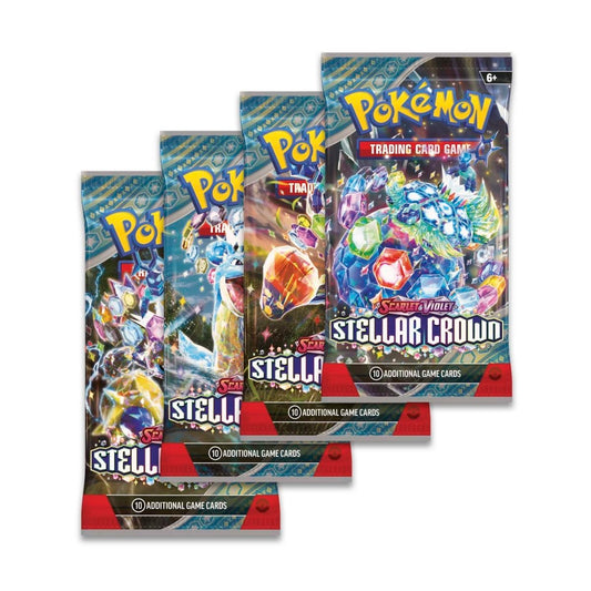 Pokémon TCG: Scarlet & Violet-Stellar Crown Booster Packs