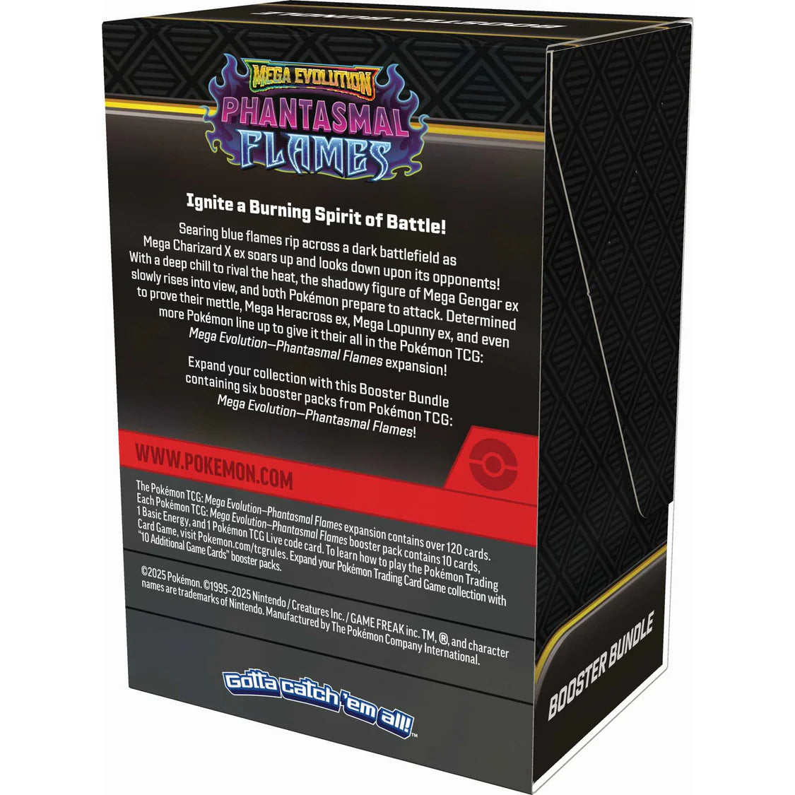 Pokemon TCG: Mega Evolution Phantasmal Flames - Booster Bundle