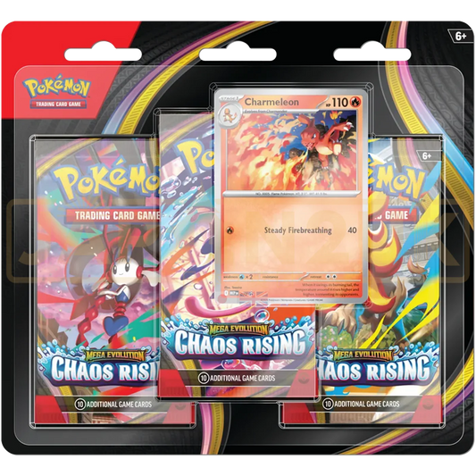 Pokemon TCG: Chaos Rising 3-pack blister
