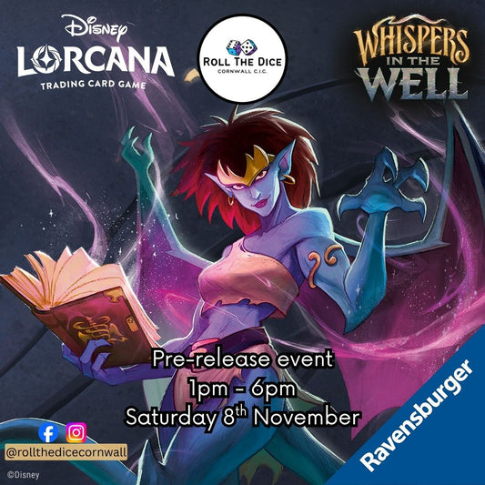 Lorcana Set 10: Whispers in the Well Pre-release