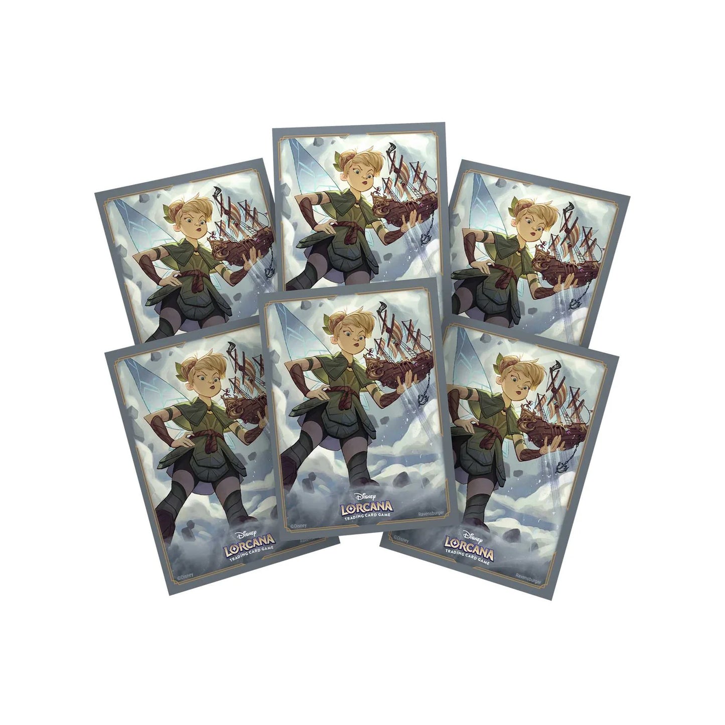 Disney Lorcana Trading Card Game - Card Sleeve Pack Tinkerbell - Set 8