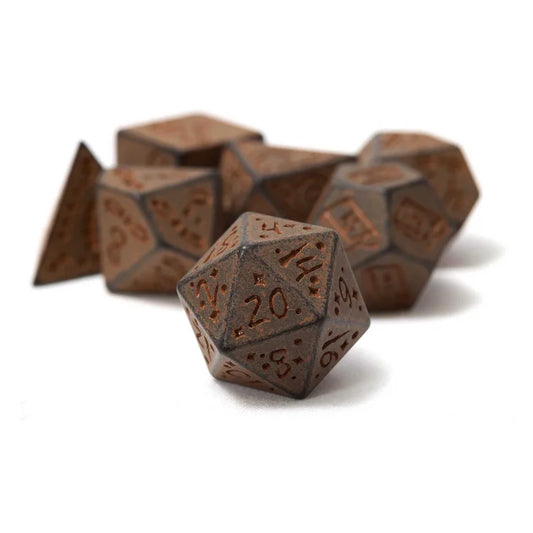 Sirius Dice: Illusory Stone - Granite 7-Piece Polyhedral Dice Set