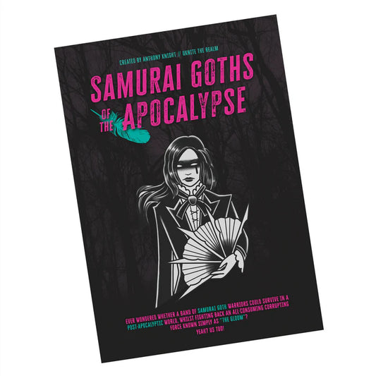 Samurai Goths of the Apocalypse- RPG rulebook