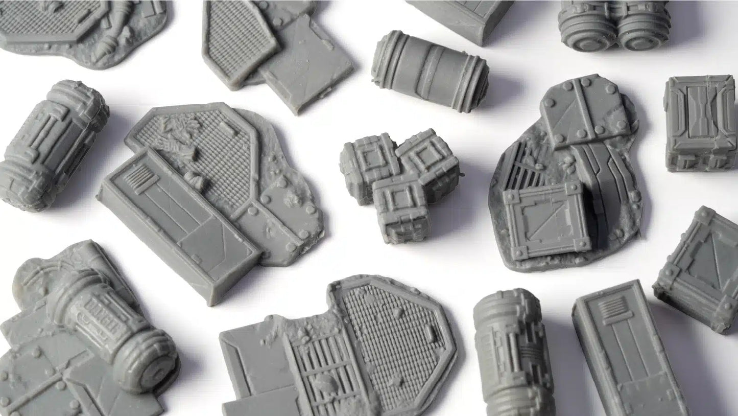 Basing Bits - Spaceship Corridor