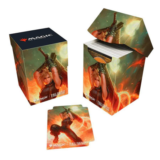 Magic: The Gathering - Final Fantasy 100+ Deck Box Commander Cloud Ex Soldier