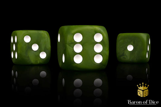 Baron of Dice: Olive Drab [Round Corner]