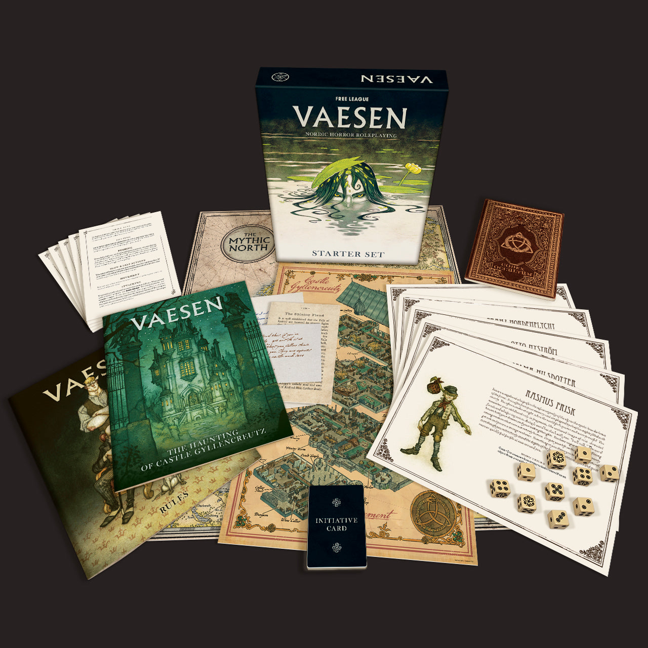 Vaesen Nordic Horror RPG: Starter Set