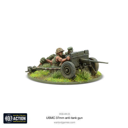 US Marine Corps. M3A1 37mm Anti-Tank Gun