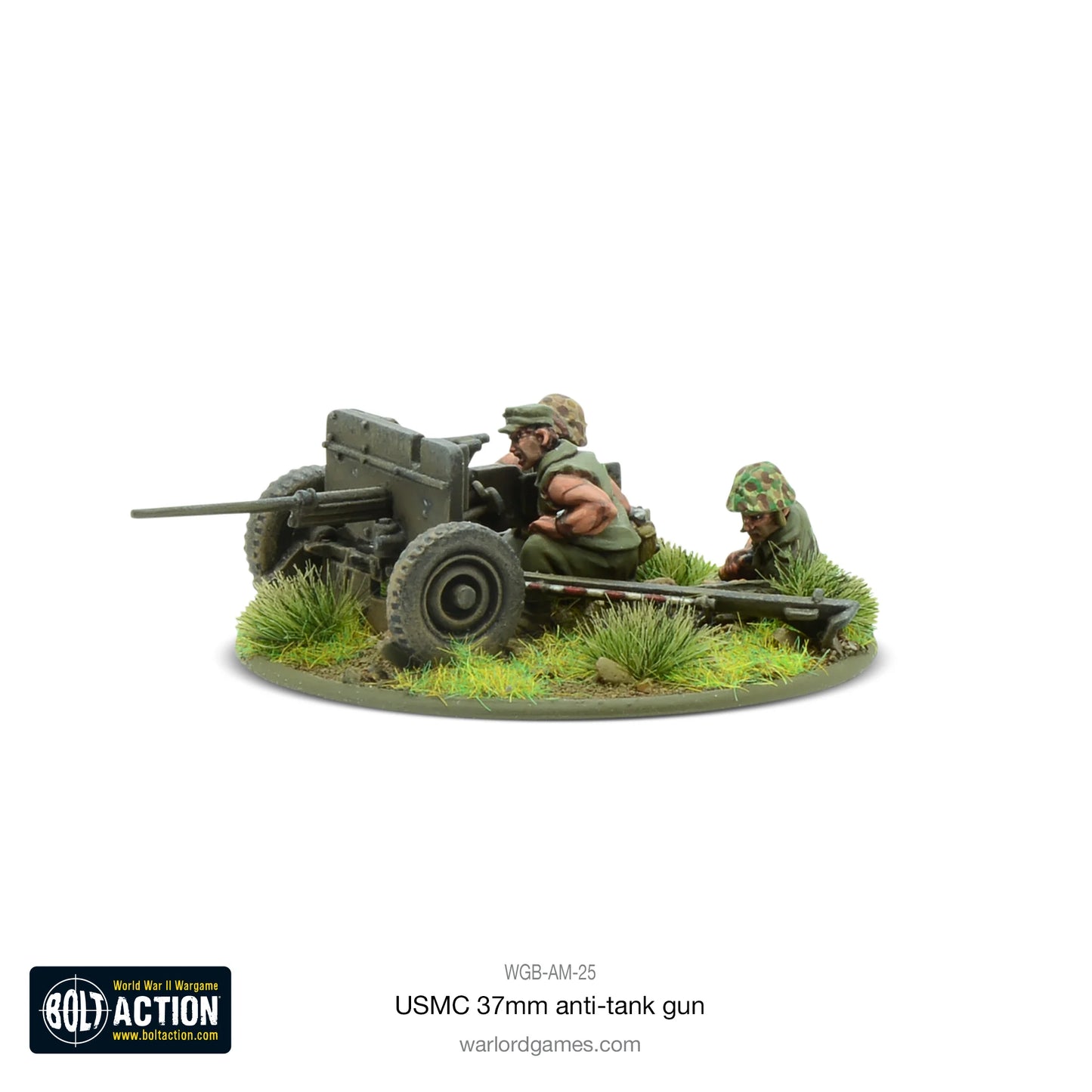 US Marine Corps. M3A1 37mm Anti-Tank Gun