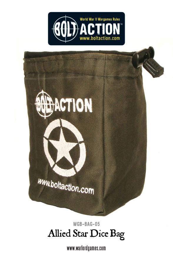 Bolt Action: Allied Star Dice Bag