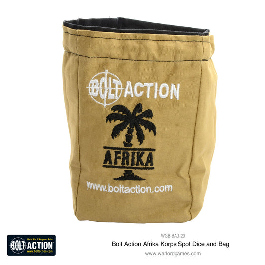 German Afrika Korp Dice bag