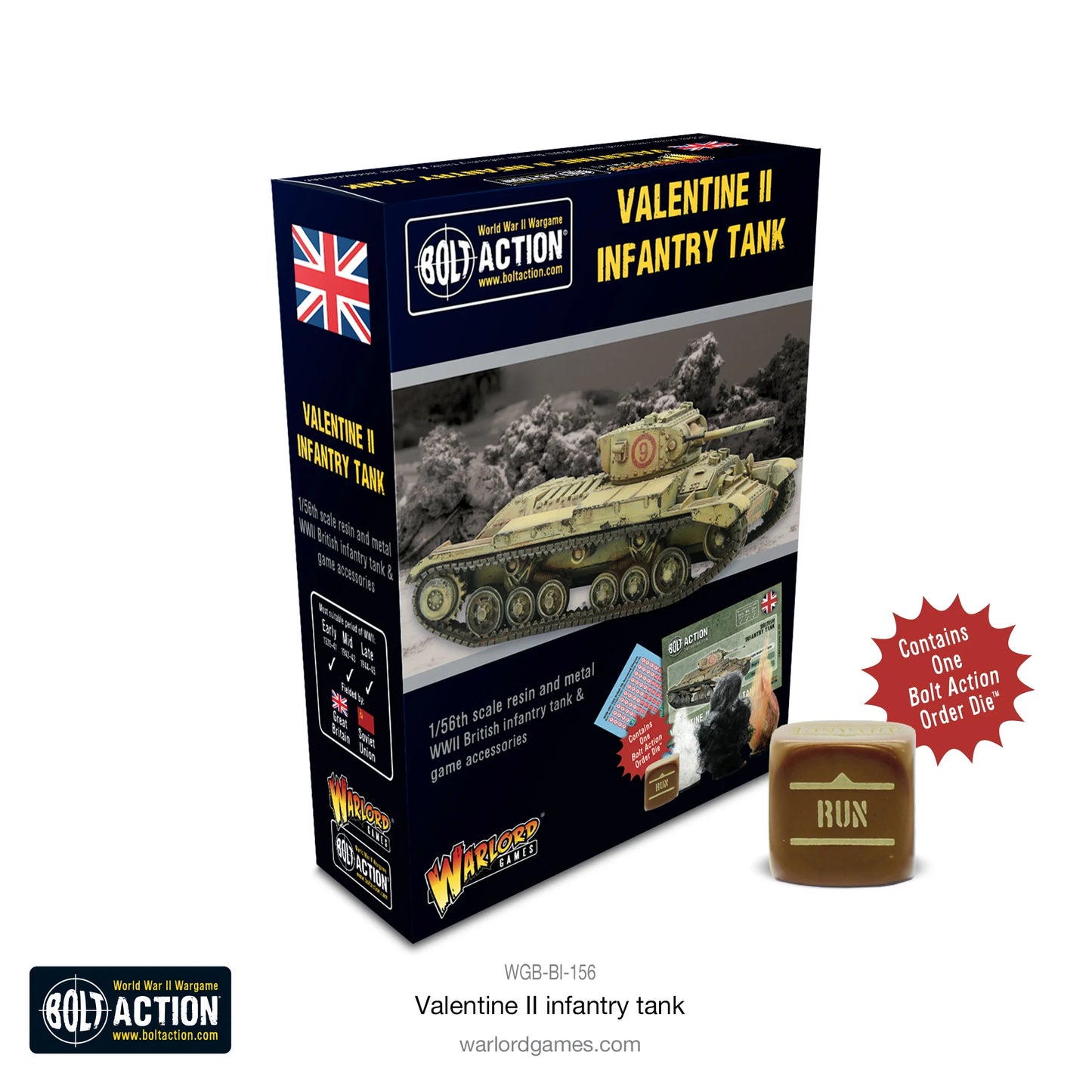 British Valentine II Infantry Tank