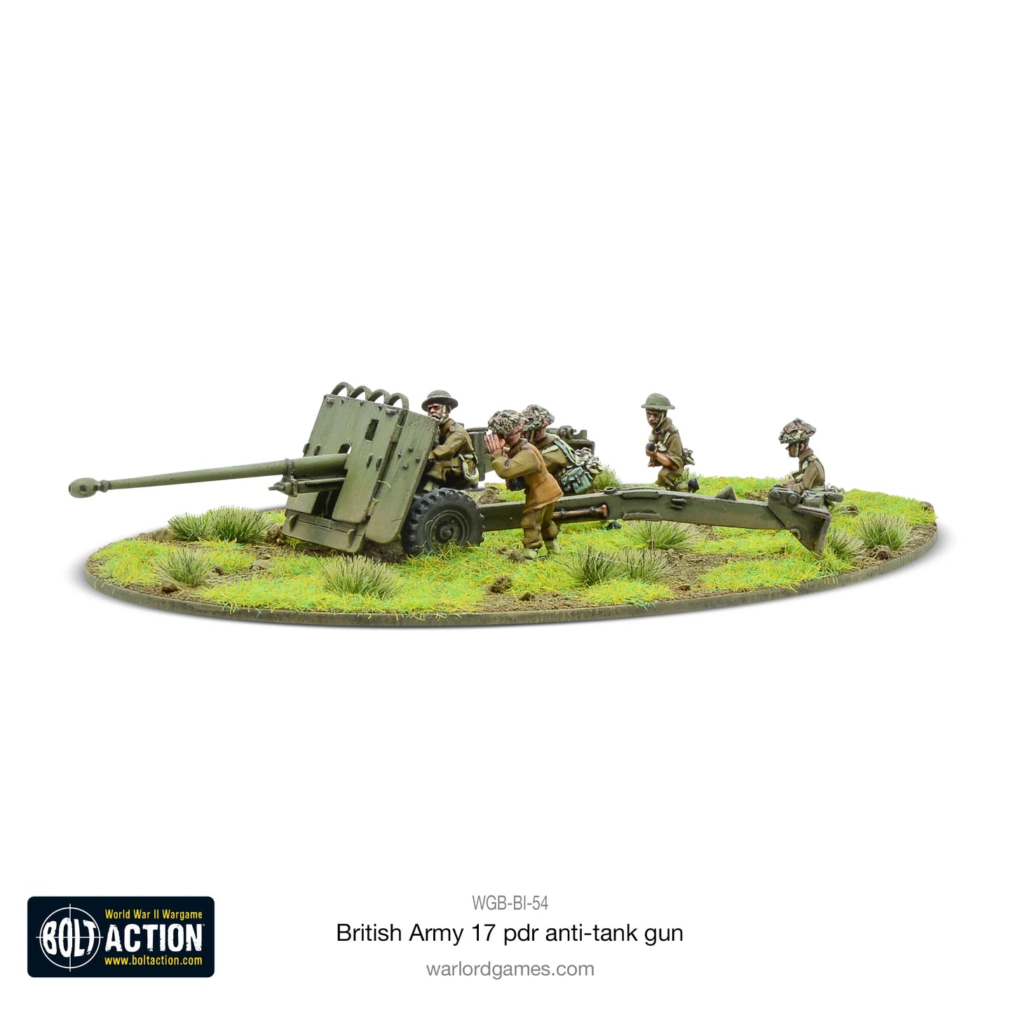 British Army 17 pdr Anti Tank Gun