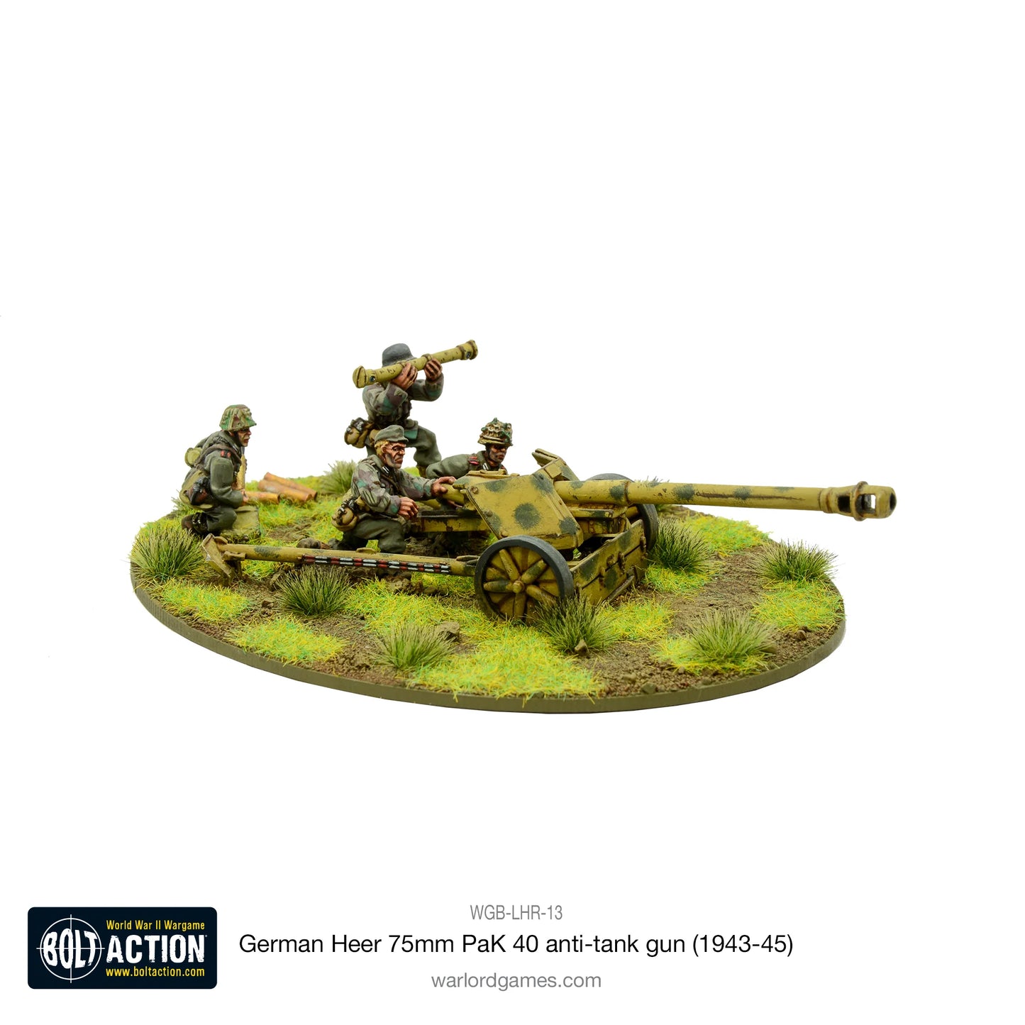 Bolt Action: German Heer 75mm PAK 40 Anti-Tank Gun