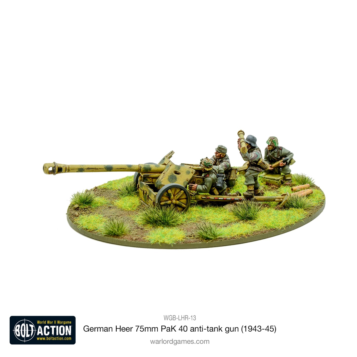 Bolt Action: German Heer 75mm PAK 40 Anti-Tank Gun