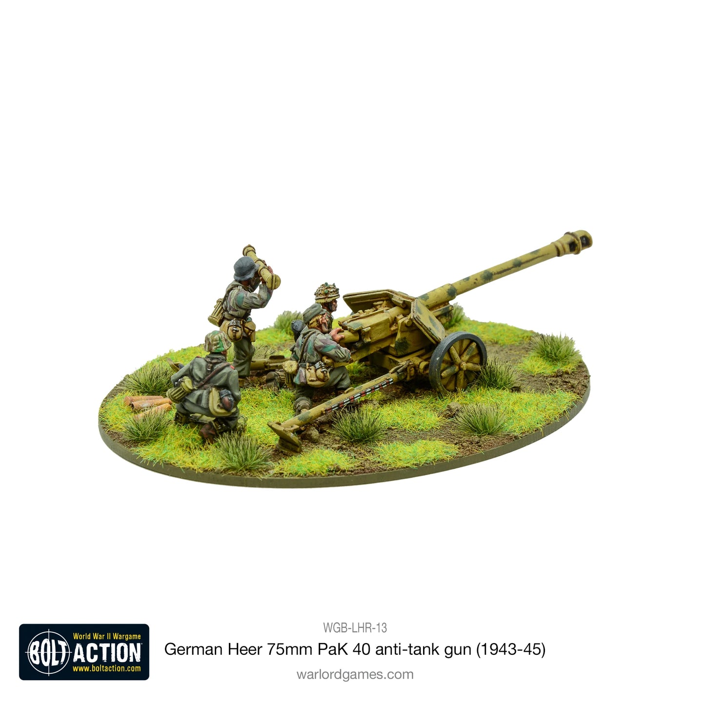 Bolt Action: German Heer 75mm PAK 40 Anti-Tank Gun