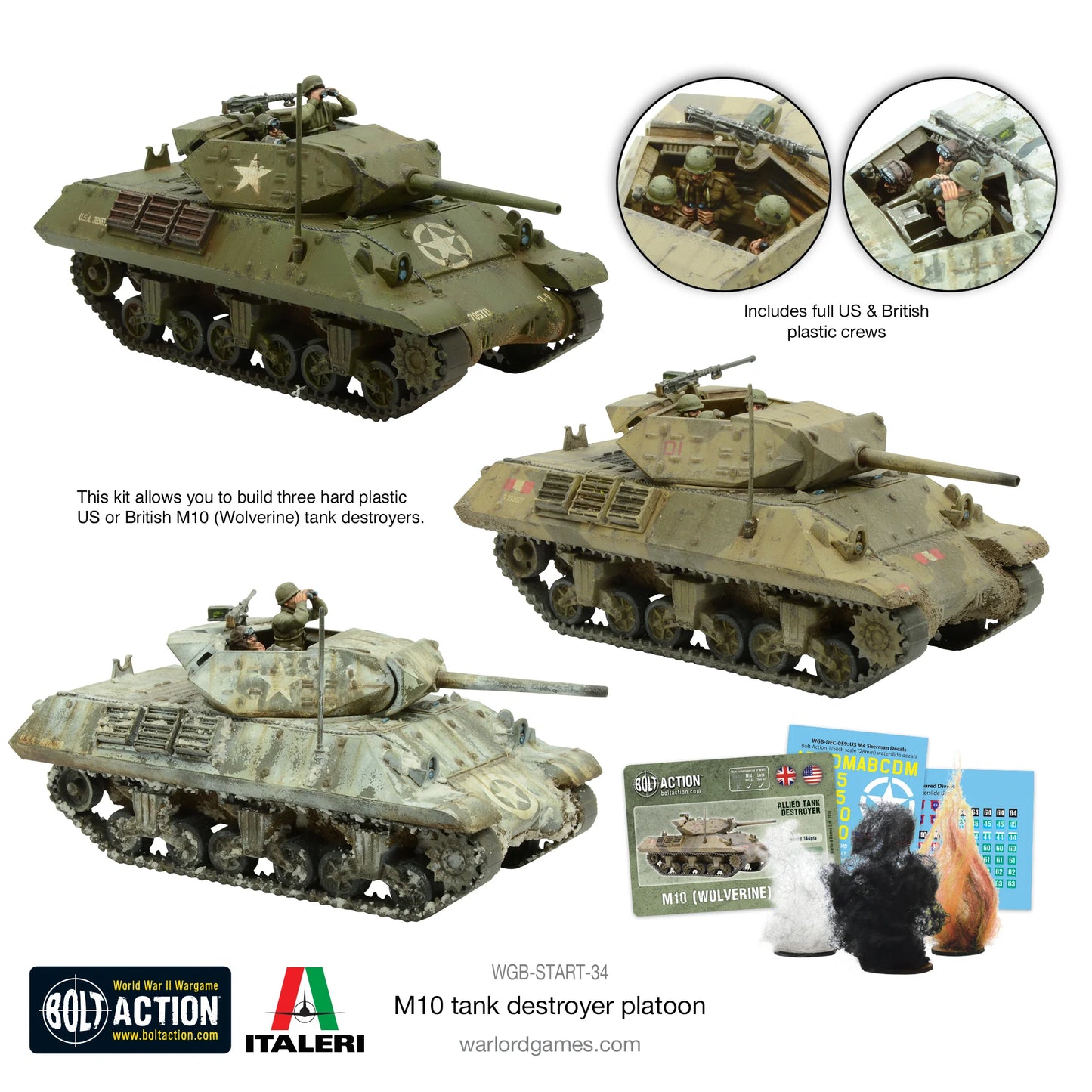 US M10 Tank Destroyer Troop