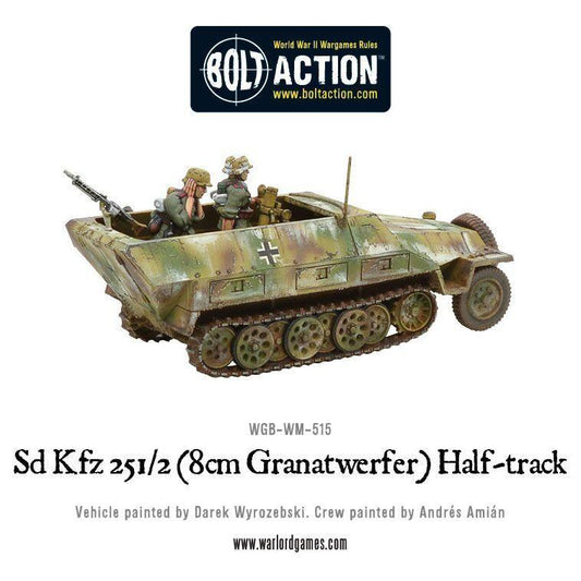 German Sd.Kfz 251/2 Ausf D Half Track Half Track "Granatwerfer"