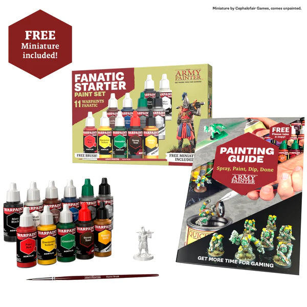 Army Painter: Warpaint Fanatic Starter Set