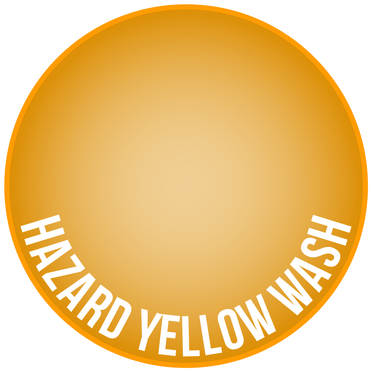 Two Thin Coats: Hazard Yellow Wash