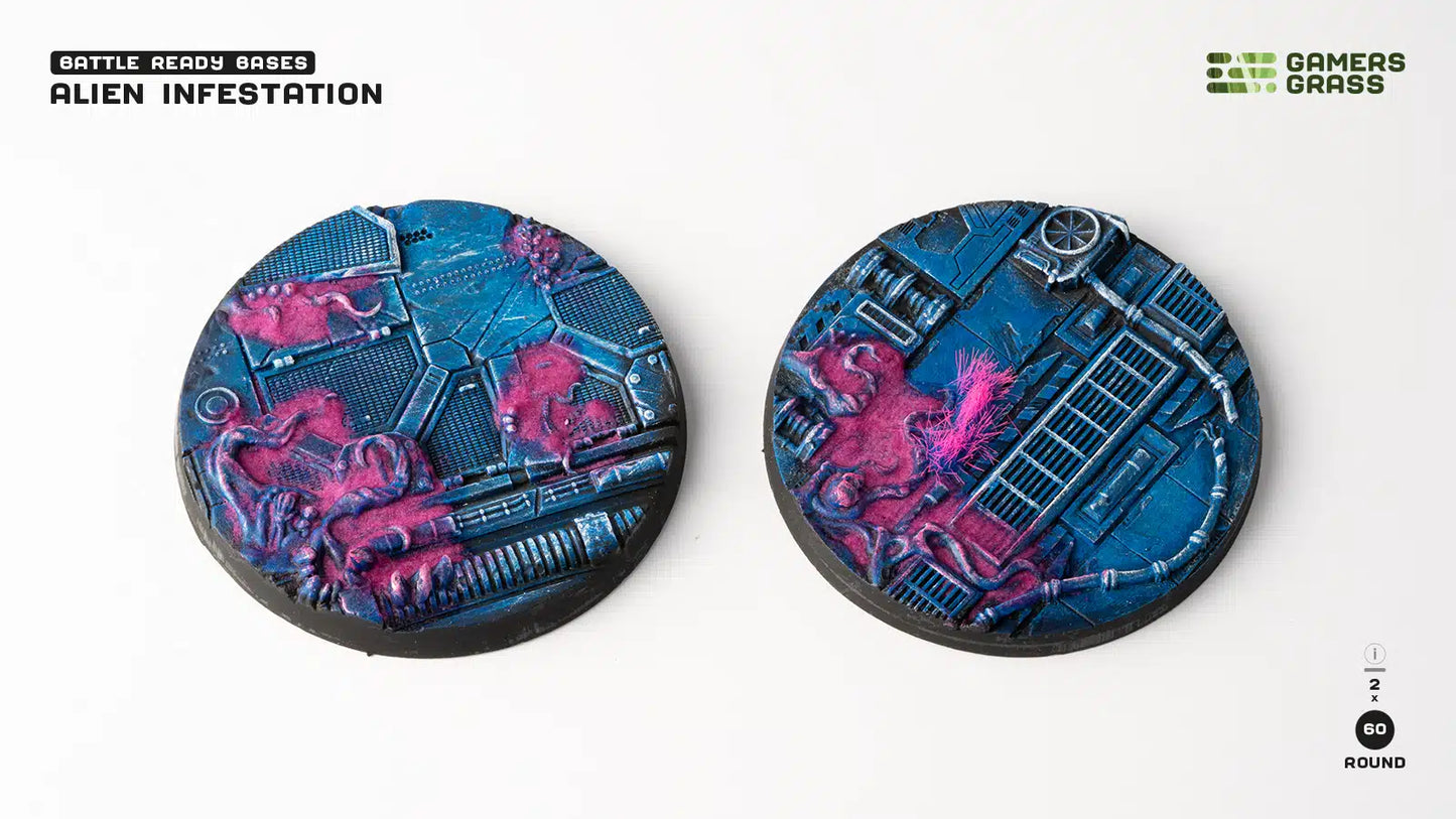 Alien Infestation - Round 60mm (x2)
