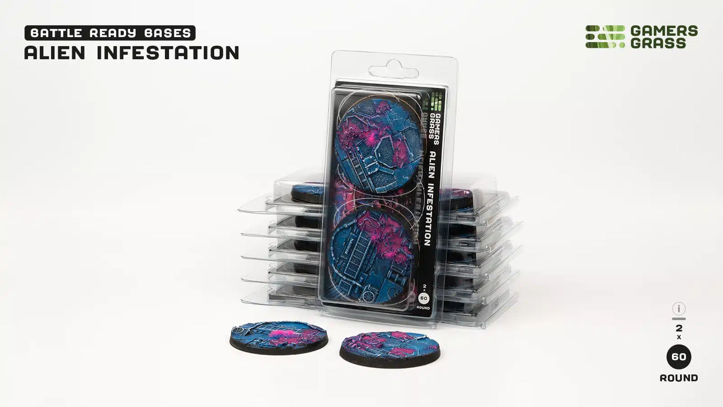 Alien Infestation - Round 60mm (x2)