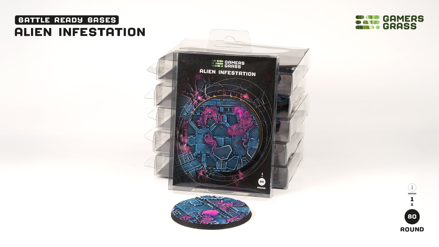 Alien Infestation - Round 80mm (x1)