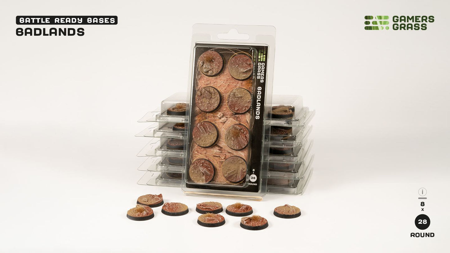 Badlands - Round 28mm (x8)