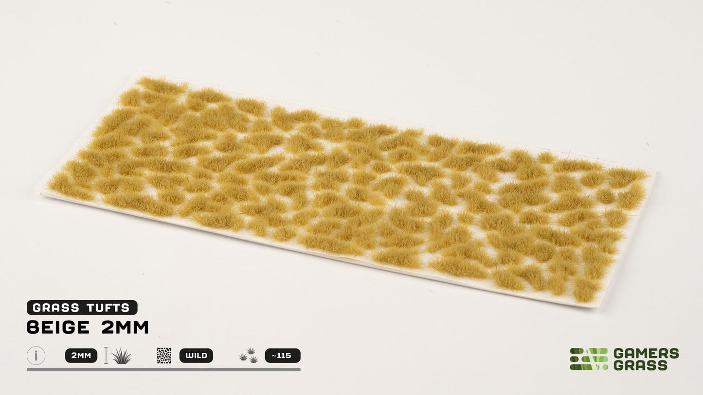 Grass Tufts: Beige 2mm