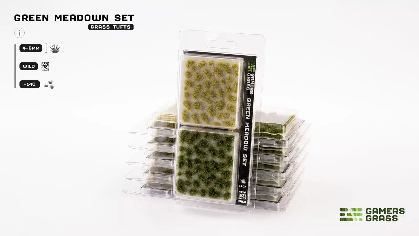 Tuft Sets: Green Meadow Set