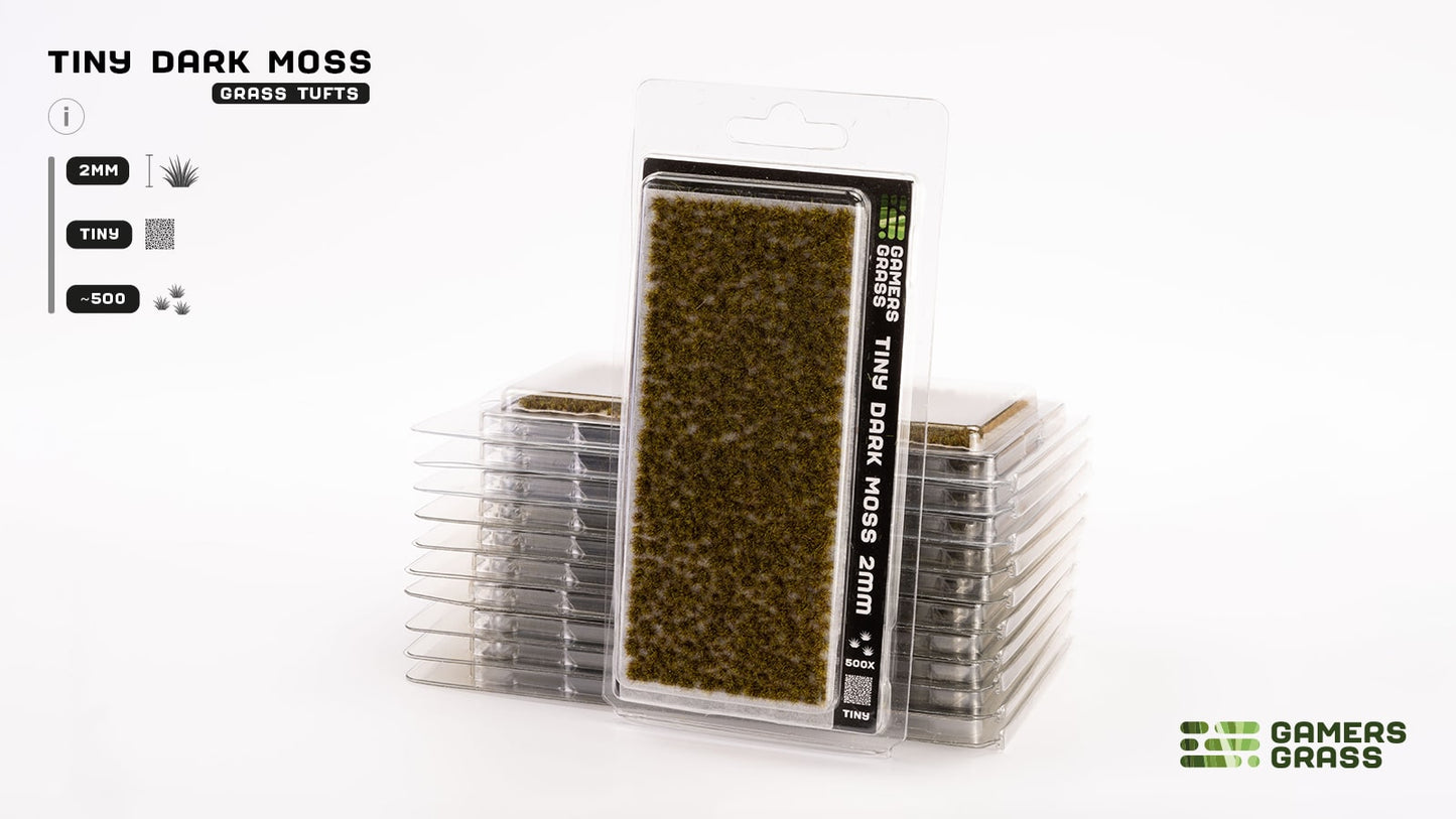 Grass Tufts: Tiny Tufts Dark Moss