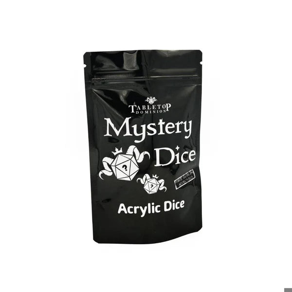 Mystery Dice Bag - Acrylic 7 piece set