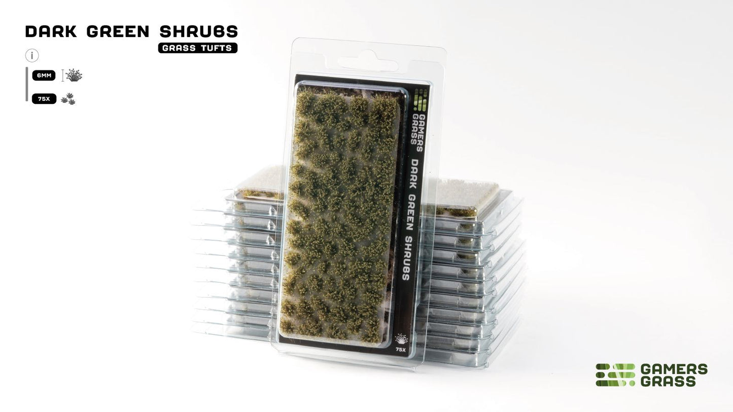 Dark Green Shrubs