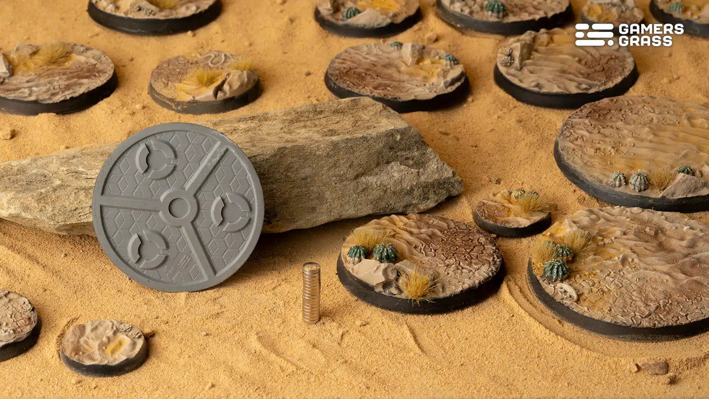 Deserts of Maahl - Round 50mm (x3)