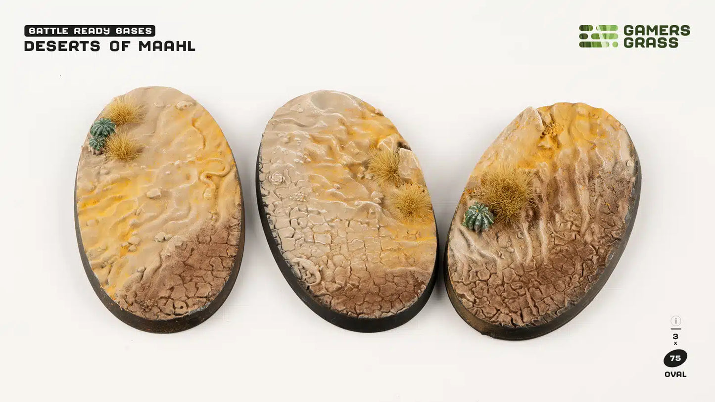 Deserts of Maahl - Oval 75mm (x3)