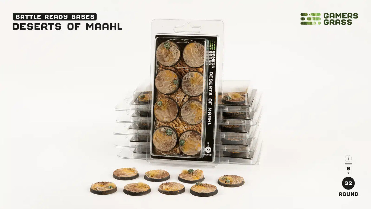 Deserts of Maahl - Round 32mm (x8)