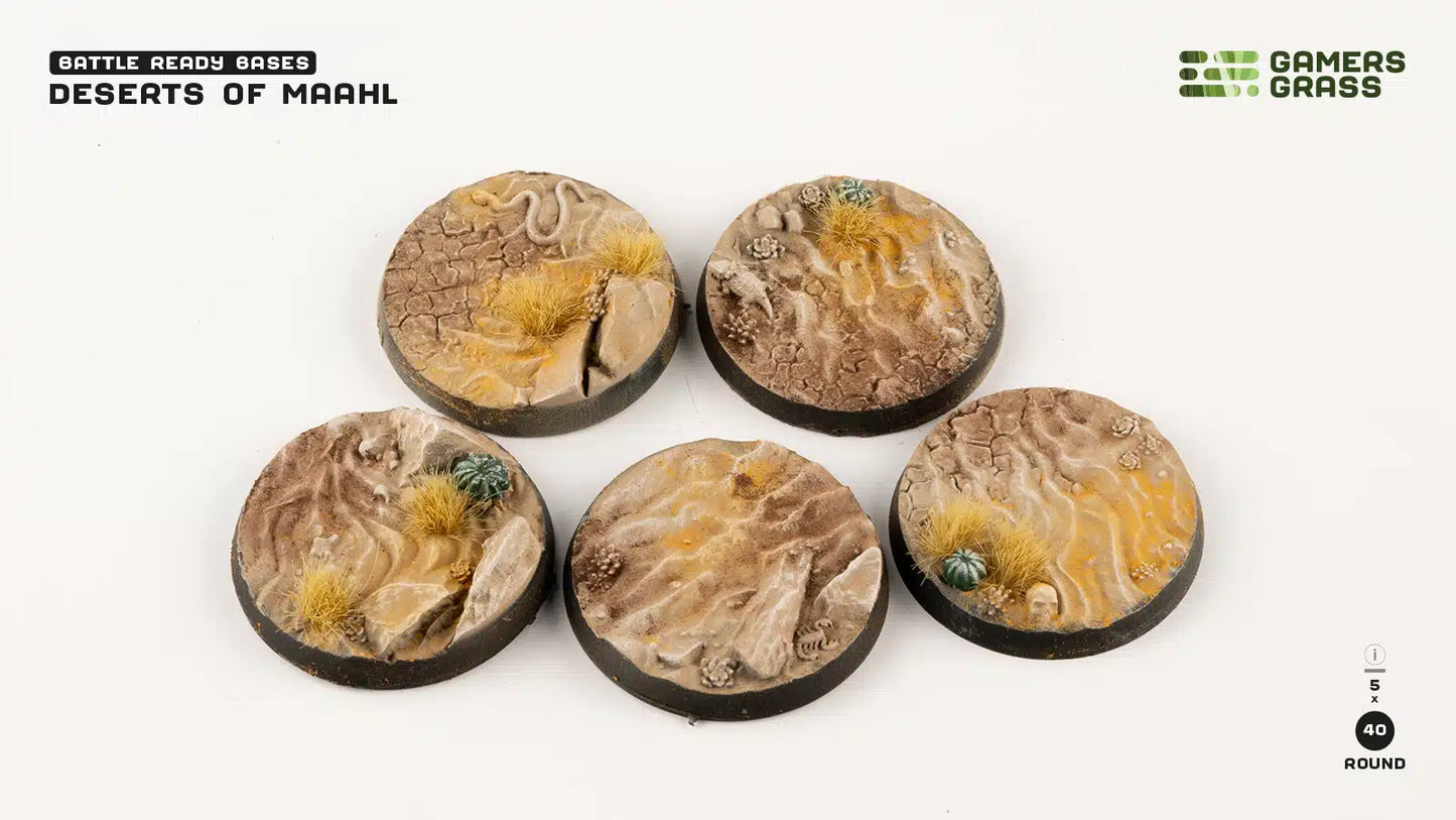 Deserts of Maahl - Round 40mm (x5)