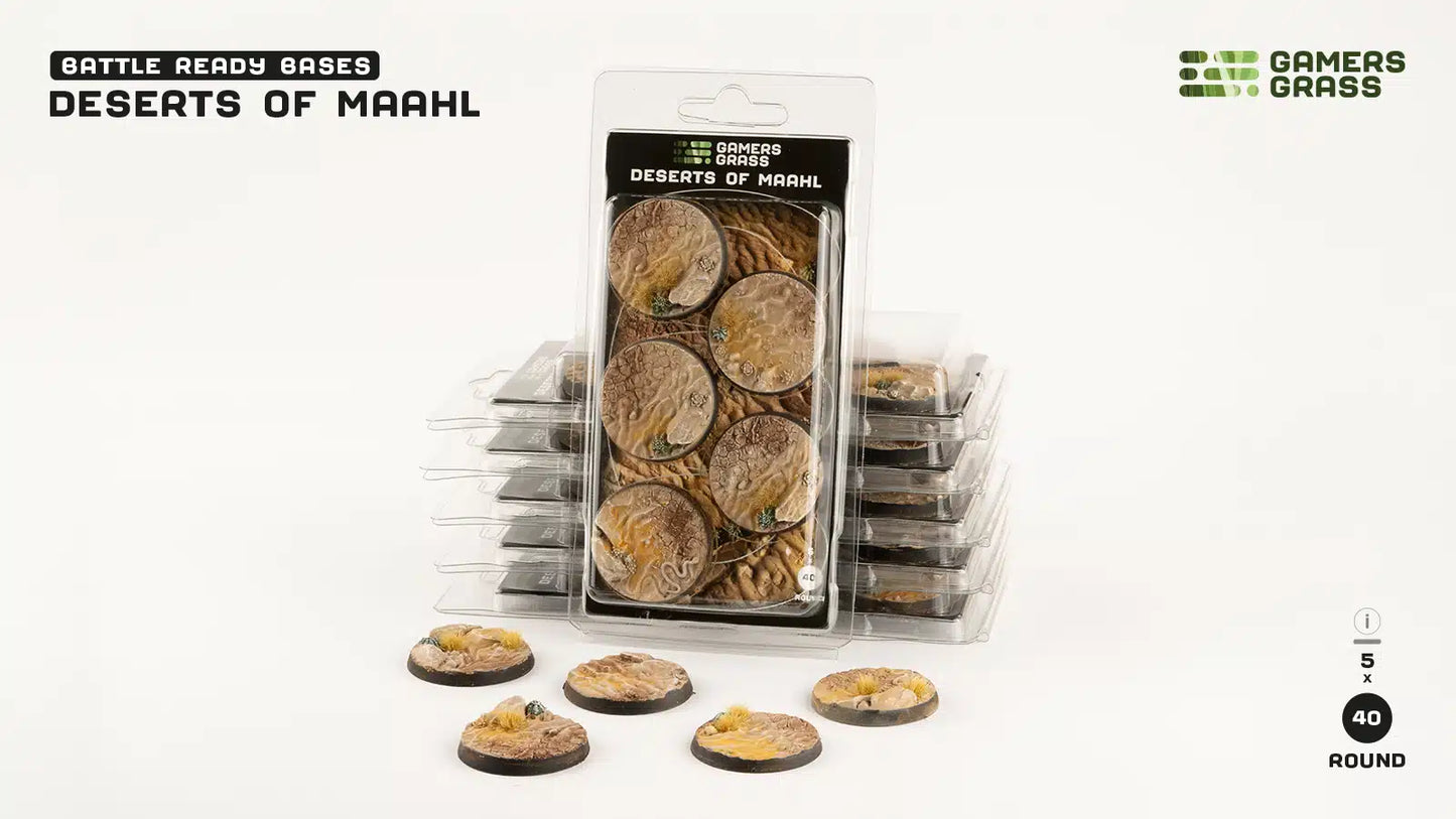 Deserts of Maahl - Round 40mm (x5)