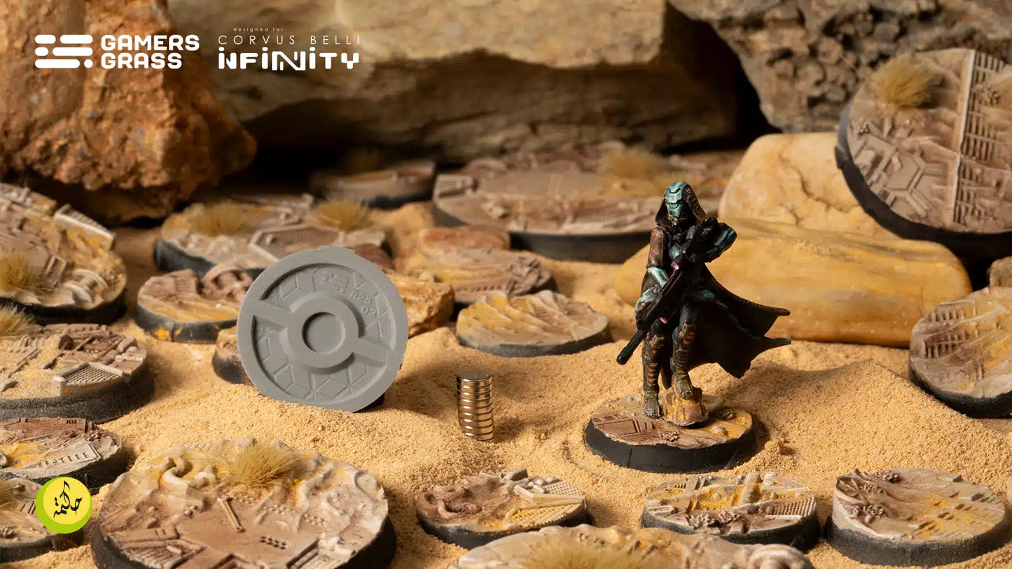 Dunes of Bourak - Round 25mm (8x)