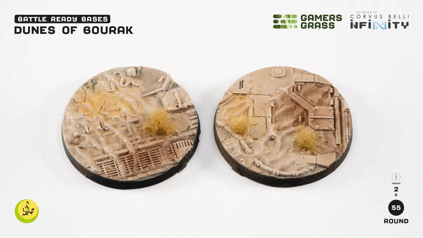 Dunes of Bourak - Round 55mm (2x)