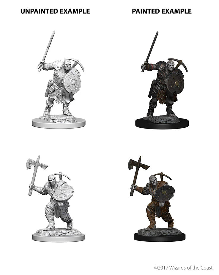 D&D Nolzur's Marvelous Miniatures: Earth Genasi Fighter