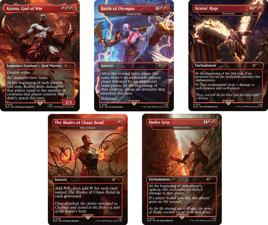 MTG : Secret Lair x God of War - Greek