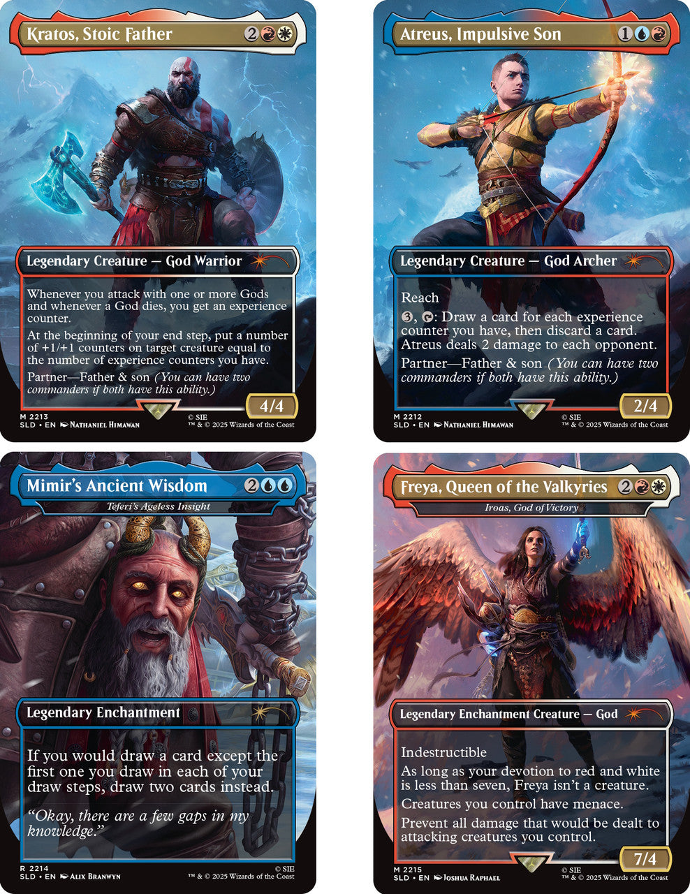 MTG : Secret Lair x God of War - Norse