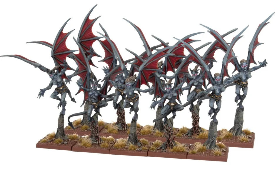 Kings of War: Abyssal Dwarf Gargoyle Troops