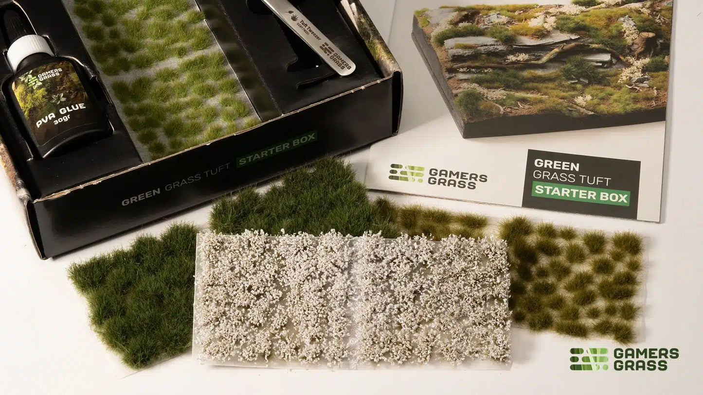 Boxed Sets: Grass Tuft Starter Box - Green