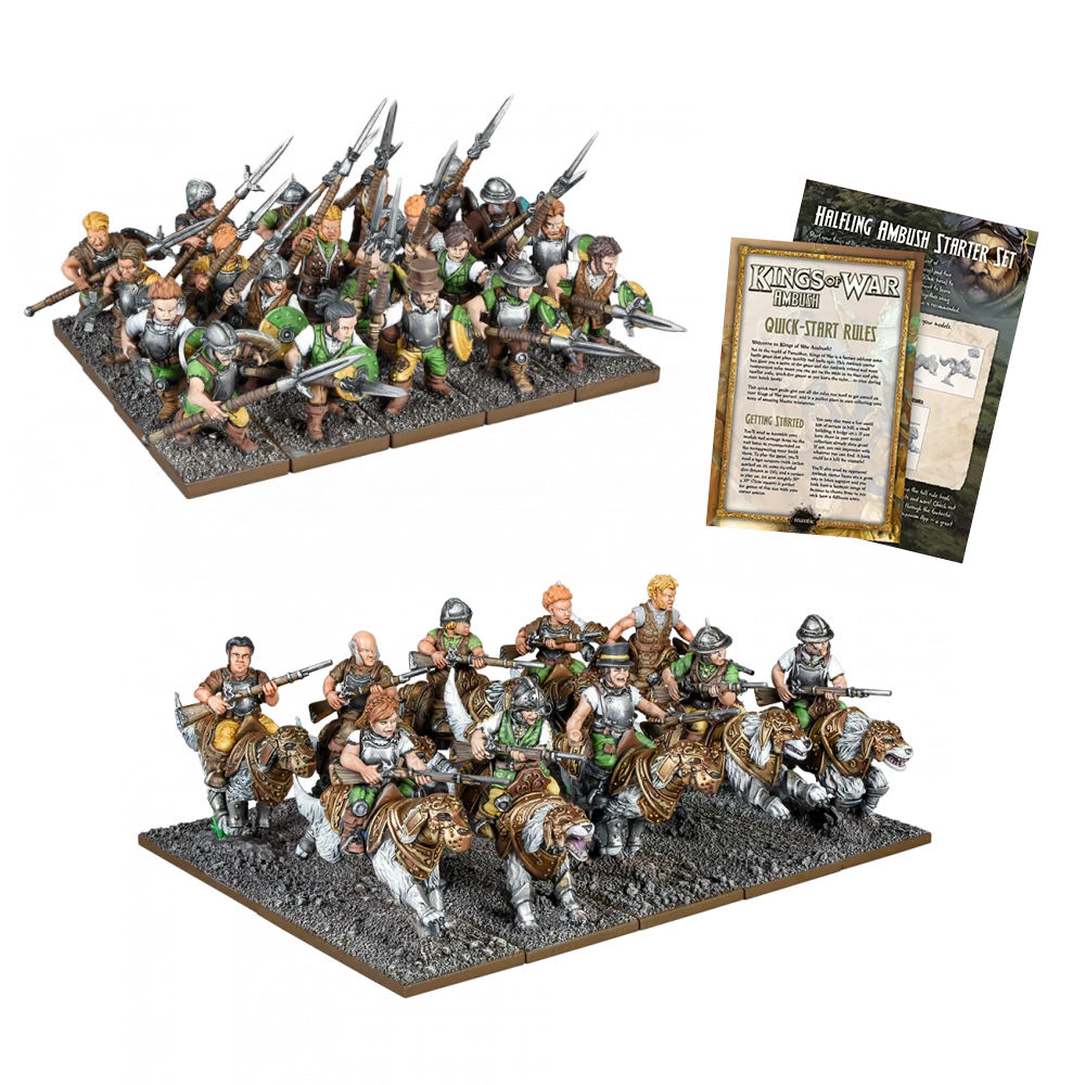 Kings of War Halflings Ambush Starter Set